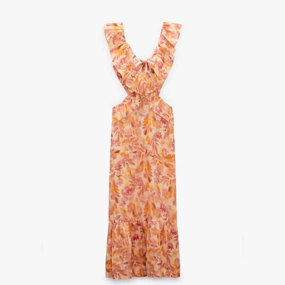 ZARA Open back dress - Picture 9 of 9